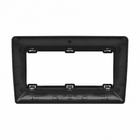 Переходная рамка 9 Lesko Renault Duster 2010+/Logan/Captur 2013+ RE 044N 7175 Черный (8873-34653)