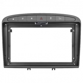Переходная рамка Lesko 9" Peugeot 308 2007-2013 408 2011+ PE 011N 6994 (9798-35385)