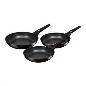 Набор сковородок из 3 предметов Berlinger Haus Primal Gloss Collection (BH-6072)