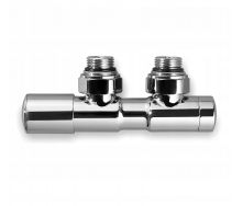 Вентиль ручний Vario Term TWINS 50 mm, Chrome (правий)