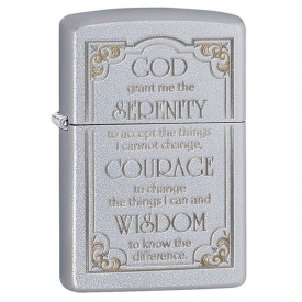 Зажигалка Zippo SERENITY PRAYER (28458)