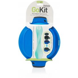 Набор посуды Humangear GoKit Deluxe 7-tool Mess Kit Charcoal/Blue (1054-022.0125)