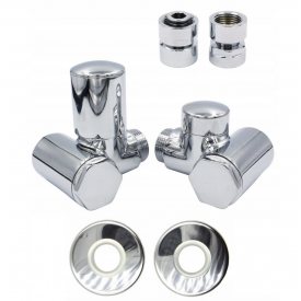 Комплект вентилів ручний INTEGRA, Chrome