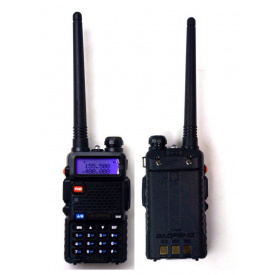 Рация Baofeng UV-5R UP 8 Ватт 1800 мАч Черный