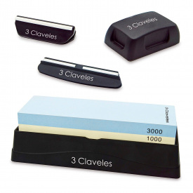 Камень точильный водный комбинированный 1000/3000 зернистость 3 Claveles (09428)