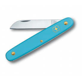 Швейцарский нож Victorinox Floral садовый 100 мм 1 функция голубой в блистре (3.9050.25B1)