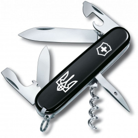 Складной нож Victorinox Spartan Ukraine 91 мм 12 Трезубец белый (1.3603.3_T0010u)