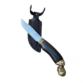 Нож Gorillas BBQ ГЕТМАН СИРКО с травлением