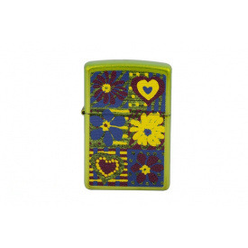 Зажигалка Zippo Funky Flowers Green (28057)