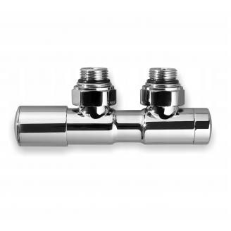 Вентиль ручний Vario Term TWINS 50 mm, Chrome (правий)