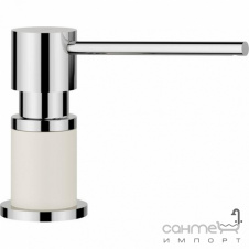 Дозатор жидкого моющего средства Blanco Lato 526955 хром/нежный белый