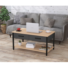 Журнальний столик L-6 Loft-design 920х500х450 мм із шухлядами Кам'янське