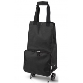 Складная сумка тележка для покупок на колесах Topmove 100358334001 Черная