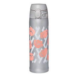 Термокружка Zojirushi SM-TAE48SA 0.48 л Серебряный/Цветы (1013-1678.05.52)