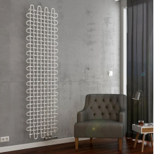 Дизайн радиатор Terma PLC V 1600x463, White mat