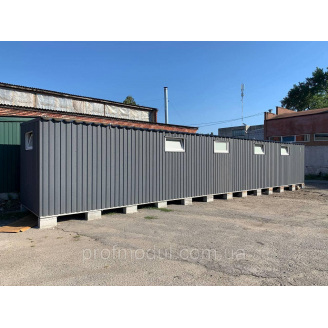 Роздягальня з двох модулів 15*2,5м