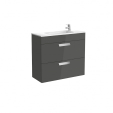 Шкафчик с умывальником ROCA Debba 80 Anthracite A855907153