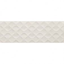 Плитка настенная CERAMIKA COLOR Visual White Ribbon RECT 250x750 мм