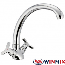Смеситель для кухни ухо Winmix Premium Apollo (Chr-273), Польша