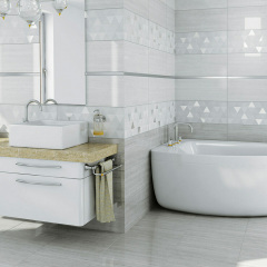 Плитка настенная CERAMIKA COLOR Sabuni Grey RECT 300x600 мм Київ