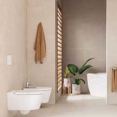 Унитаз подвесной ROCA Inspira round Rim 48 см A346528000 Хмельницький
