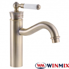 Смеситель для умывальника WINMIX Premium Vintage Bronze (Chr-001B), Польша