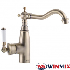 Смеситель для умывальника WINMIX Premium Vintage Bronze (Chr-001C), Польша