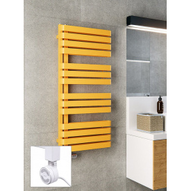 Полотенцесушитель электрический Terma Warp S 1110x500 Soft 1023, тен MOA