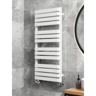 Полотенцесушитель электрический Terma Warp T 1110x500 White mat, тен MOA