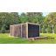 Современная беседка 6,0х3,5м Modern Gazebo 22 с панорамным раздвижным остеклением Thermowood Production Київ