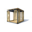 Современная недорогая беседка 3,0х3,0м Modern Gazebo 05 от производителя Thermowood Production Черкаси