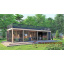 Беседка с террасой на крыше Modern Gazebo 015 с панорамным остеклением 10,3х3,5м Thermowood Production Одесса