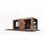 Современная беседка 6,0х3,5м с панорамным раздвижным остеклением Modern Gazebo 21 Thermowood Production Володарск-Волынский