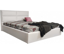 Ліжко BNB Santa Maria Comfort 120 х 200 см Екошкіра Білий