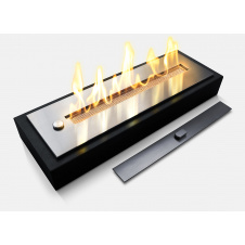 Камін в захисному корпусі Алаїд Gloss Fire Style 400 K окремий біокамін