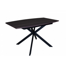 Стол Max's furniture Брайтон 85х140/180х75 см Дуб табак + Черный