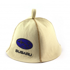 Банная шапка Luxyart Subaru Белый (LA-320)