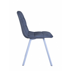 Стул Max's furniture Бруклин 01 Белый/Серый Ровно