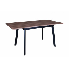 Стол Max's furniture Техас 75х120/160х75 см Вишня + Черный Изюм