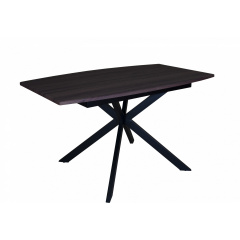 Стіл Max's furniture Брайтон 85х140/180х75 см Дуб табак + Чорний Харків