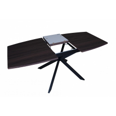 Стіл Max's furniture Брайтон 85х140/180х75 см Дуб табак + Чорний Харків