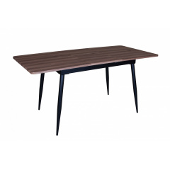 Стол Max's furniture Денвер 75х120/160х75 см Вишня + Черный Черноморск