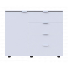 Комод С1 Doros Білий 100х38,1х81,2 (41510028) Київ