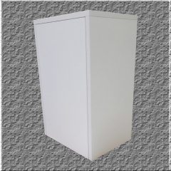 Шкафчик пластиковый для ванной комнаты с внутренним фасадом Mikola-M 40 см Белый Суми