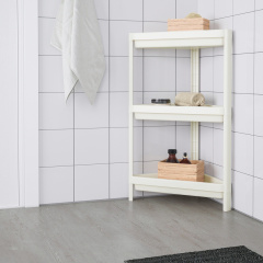 Угловой стеллаж IKEA VESKEN ВЕСКЕН Белый 704.710.92 Ивано-Франковск