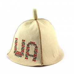 Банна шапка Luxyart UA Білий (LA-358) Сміла