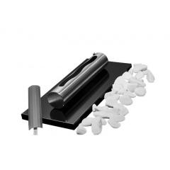 Біокамін BiokominkiGMT Stainless 360х66х151 Black Володарск-Волынский