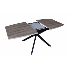 Стіл Max's furniture Брайтон 85х140/180х75 см Ясінь + Чорний Харків