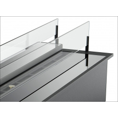 Механічний біокамін, декоративний камін у квартирі Gloss Fire Slider 700 Умань