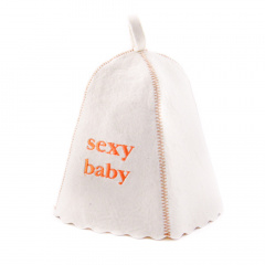 Банна шапка Luxyart Sexy baby Білий (LA-102) Чугуїв